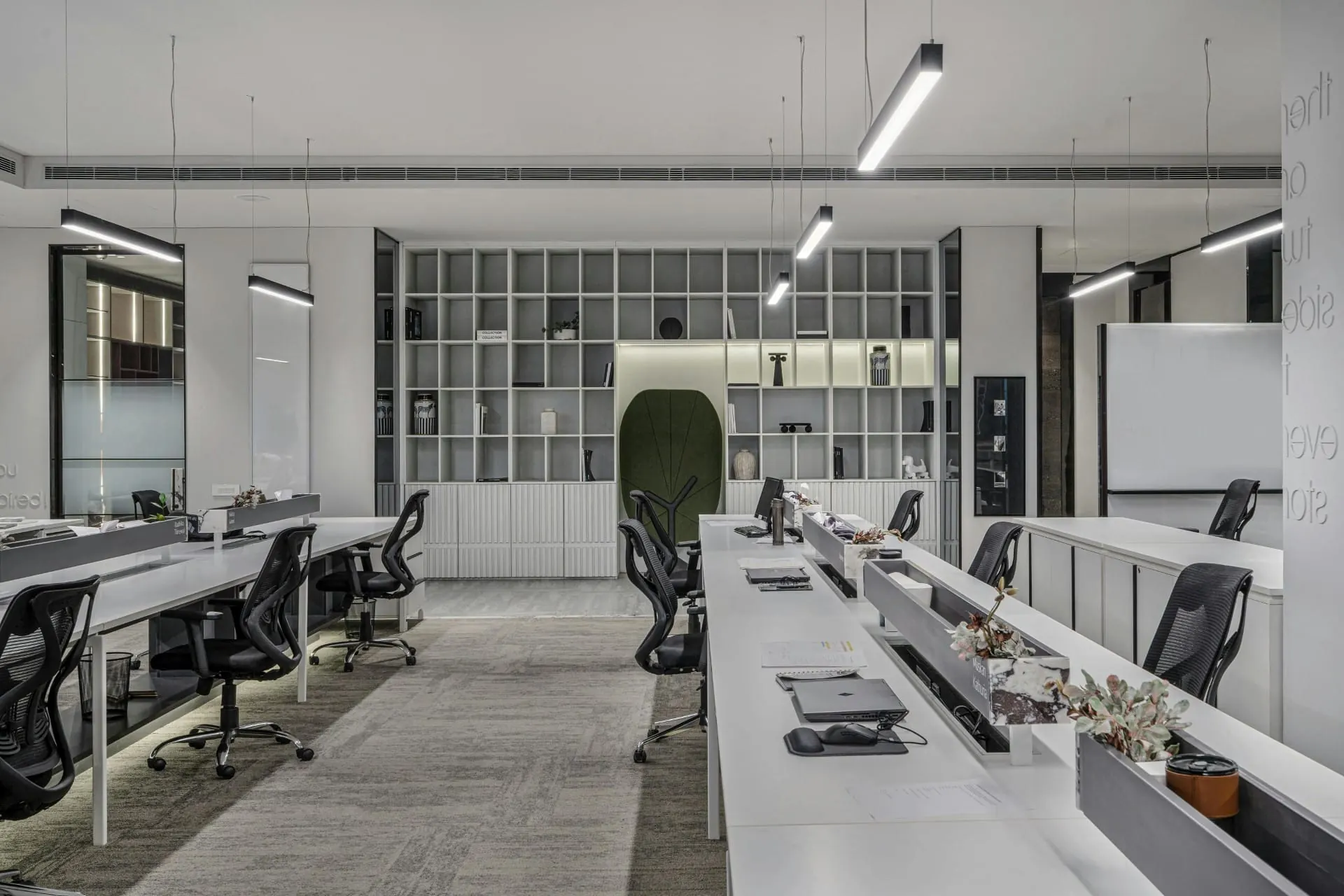 Synto Solutions cleaner servicing a modern London office